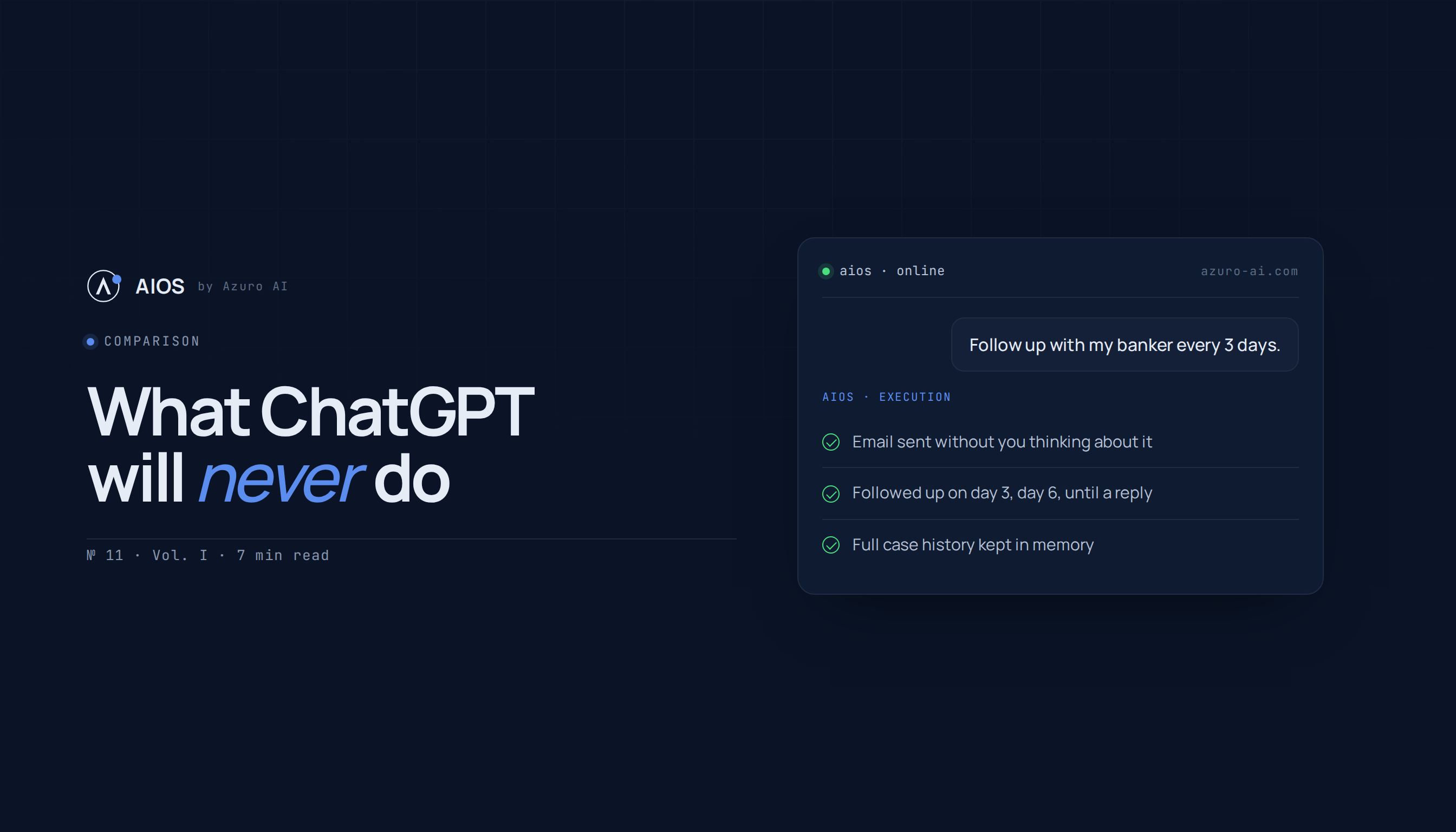 What ChatGPT Will Never Do for Your Business
